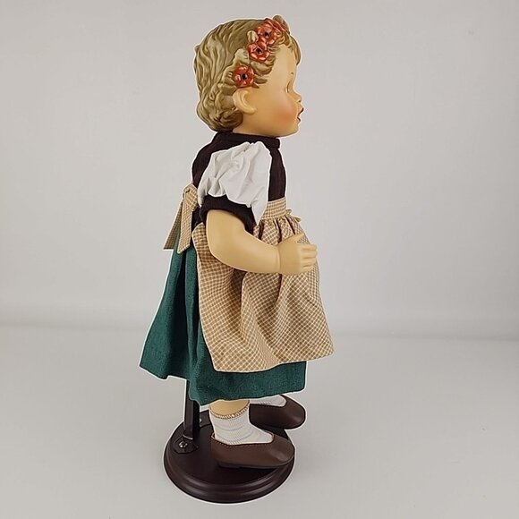 Goebel MJ Hummel 16" Porcelain Doll Valentine Gift Exclusive Edition RARE 98' - Picture 10 of 14